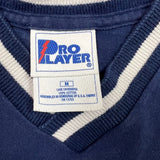 Vintage 90s Pro Player New York Yankees T Shirt Mens Medium Blue MLB Baseball Tee