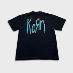 Korn Serenity of Suffering T Shirt Mens XL Black Double Sided Metal Rock Band Tee