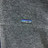 Vintage 90s Patagonia Fleece Mens Large Gray USA Full Zip Synchilla Jacket
