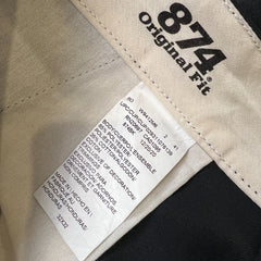 Dickies 874 Pants Mens 32x32 Black Original Fit Workwear Casual Chino Trousers