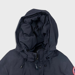 Canada Goose Trillium Parka Womens 2XS Black Down Jacket Coat 6550L Arctic Tech