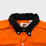 Vintage Y2K Tony Stewart Home Depot Shirt Mens XL Orange NASCAR Winner's Circle Button Up