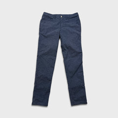 Lululemon ABC Slim Fit 5 Pocket Pant Mens 34x32 Blue Casual Stretch Trousers
