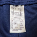 Adidas Track Pants Mens Small Blue Essentials 3 Stripe Training Athletic Jogger