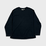 Fear of God Essentials Shirt Mens Large Black Boxy Graphic Long Sleeve Tee