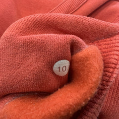 Lululemon Scuba Hoodie Womens Size 10 Red Full Zip Sports Hooded Sweater