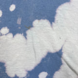 Travis Scott No Bystanders T Shirt Mens Small Blue Tie Dye Astroworld Tour Tee