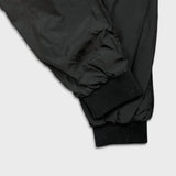 Kappa Track Pants Mens Large Black Lightweight Athletic Taper Leg Gym Jogger