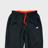Adidas Track Pants Mens Large Black Climalite 3 Stripe Athletic Training