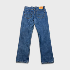 Levi's 516 Jeans Mens 36x34 Blue Slim Straight Leg Medium Wash Denim Pants