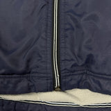 Vintage 90s Nike Sportswear Jacket Mens XL Blue Swoosh Full Zip Bomber Coat