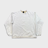 Vintage Y2K Nike Golf Sweatshirt Mens Large White Sportswear Swoosh Pullover Crewneck