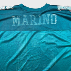 Vintage 90s Dan Marino Miami Dolphins Jersey Logo Athletic Mens XL Blue NFL Football