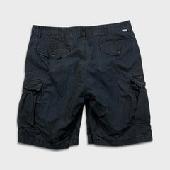 Levi's Signature Shorts Mens Size 36 Black Multi Pocketed Utility Cargo