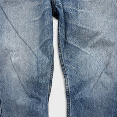 Levi's 510 Skinny Jeans Mens 34x30 Blue Light Wash Stretch Mid Rise Tapered Leg