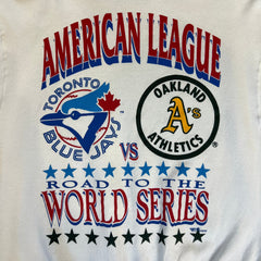 Vintage 1992 Toronto Blue Jays Sweatshirt Mens Large World Series Champions Baseball MLB