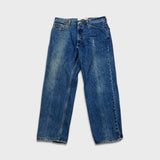 Vintage Y2K Levi's 550 Jeans Mens 34x29 Blue Relaxed Fit Faded Medium Wash Baggy Denim Pants