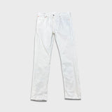 Levi's 511 Jeans Mens 34x32 White Slim Fit Straight Leg Stretch Mid Rise Denim Pants