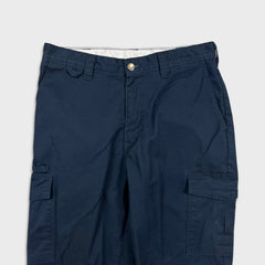 Dickies Pants Mens 32x32 Blue Flex Regular Straight Workwear Chino Cargo Trouser
