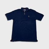 Vintage 90s Chaps Ralph Lauren Polo Shirt Mens XL Blue Crest Casual Preppy Tee