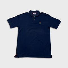 Vintage 90s Chaps Ralph Lauren Polo Shirt Mens XL Blue Crest Casual Preppy Tee