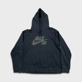 Nike SB Hoodie Mens Large Black Spell Out Skateboard Pullover Hooded Sweater