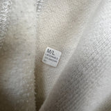 Lululemon Scuba Oversized 1/2 Zip Hoodie Womens Medium White Hooded Sweater