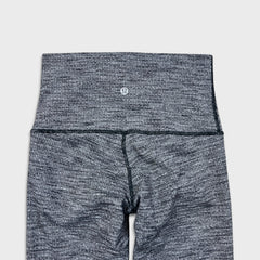 Lululemon Wunder Under Low Rise Tight Womens Size 4 Gray Legging Pilates Yoga