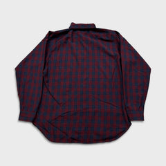 Vintage 90s Sir Pendleton Shirt Mens XL Red Wool Long Sleeve Plaid USA Button Up