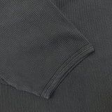Vintage Y2K Rough Dress Ribbed T Shirt Mens Medium Black Cotton Short Sleeve Tee