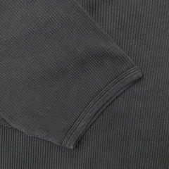 Vintage Y2K Rough Dress Ribbed T Shirt Mens Medium Black Cotton Short Sleeve Tee