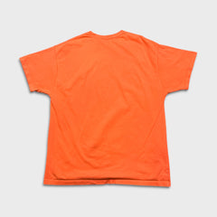 Nike ACG T Shirt Mens Large Orange Sportswear Embroidered Logo Short Sleeve Tee