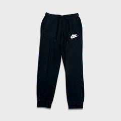 Nike Sportswear Sweatpants Mens Medium Black Swoosh Taper Leg Jogger
