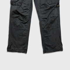 G-Star Raw Pants Mens 30x27 Gray Rovic Zip Straight Utility Cargo Casual