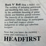 Vintage 80s URIAH HEEP Head First Sleeveless Mens Medium White Rock Promo Band Tank Top