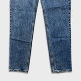 Vintage 90s Levi's 512 Jeans Mens 34x34 Blue Slim Fit Tapered Leg Medium Wash Pants