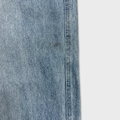 Vintage Mecca Jeans USA Mens 40x34 Blue Baggy Hip Hop Light Wash Denim Y2K Pants