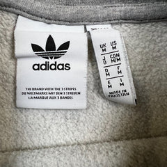 Adidas Originals Grey adiColor 3D Trefoil Sweatshirt Mens Medium Gray Crewneck