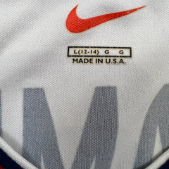 1999 Nike USWNT Mia Hamm #9 Soccer Jersey Womens Large White USA World Cup