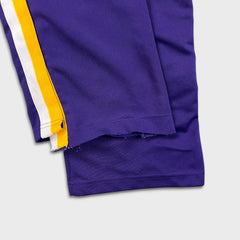 Vintage Hardwood Classics LA Lakers Track Pants Mens Medium Purple NBA Basketball
