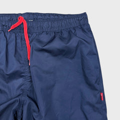 Vintage 90s Polo Sport Ralph Lauren Track Pants Mens Medium Blue Lined Jogger