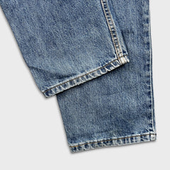Vintage 90s Levi's 550 Jeans Mens 34x30 Blue Relaxed Fit Tapered Leg Denim Pants