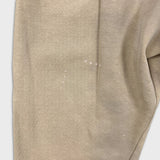 Nike Sportswear Sweatpants Mens XL Beige Swoosh Taper Leg Jogger