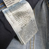 Diesel Jeans Mens 32x31 Blue Thavar Slim Skinny Light Wash Distressed Denim Pants