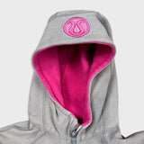 Lululemon Scuba Hoodie Womens Size 8 Gray Full Zip Sports Hooded Sweater