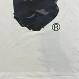 BAPE Camo Big Ape Head Tee Mens Large White A Bathing Ape Graphic T Shirt