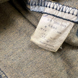 Vintage 90s Garam Debutant Japanese Denim Jacket Mens Medium Blue Sun Faded Trucker