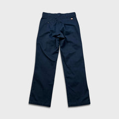 Dickies 874 Pants Mens 32x30 Blue Original Fit Workwear Casual Chino Trousers