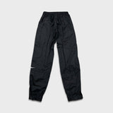 Vintage 90s Nike Sportswear Track Pants Mens Medium Black Swoosh Athletic