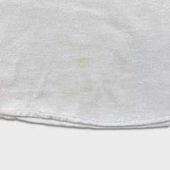 Earl Sweatshirt Long Sleeve Shirt Mens Large White 3/4 Raglan Sleeve Cropped Tee